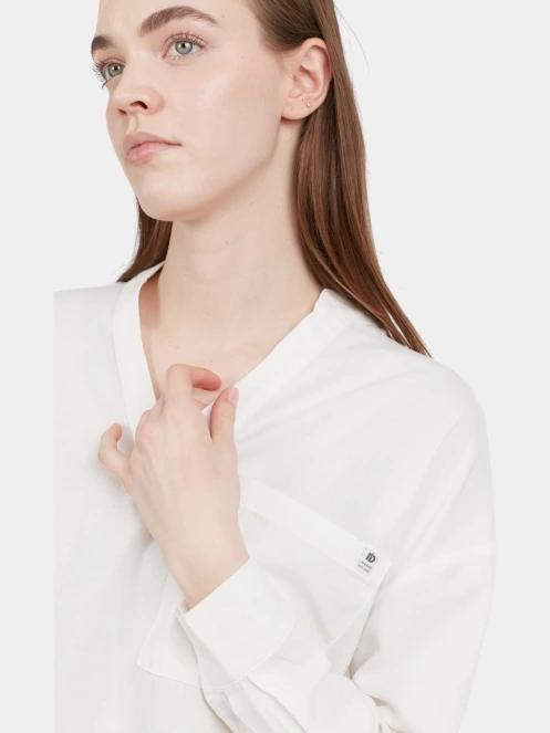 Fundango Athene Cover-up női hosszú ujjú ing fehér színben 7