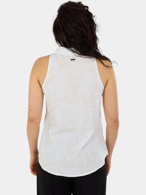 Fundango Myrto Sleeveless Shirt női ujjatlan póló homok színben 3