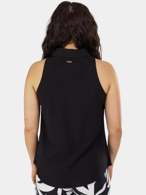Fundango Myrto Sleeveless Shirt női ujjatlan póló fekete színben 3