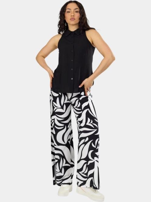 Fundango Myrto Sleeveless Shirt női ujjatlan póló fekete színben 5