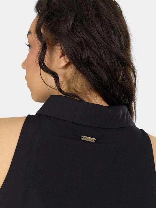 Fundango Myrto Sleeveless Shirt női ujjatlan póló fekete színben 7