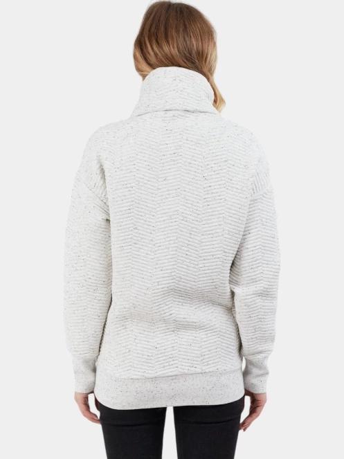 Fundango Aliz Pullover női pulóver homok színben 3