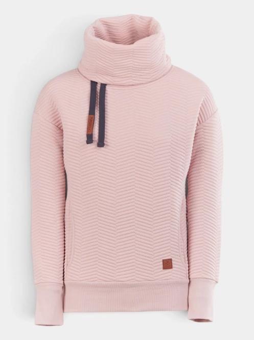 Fundango Aliz Pullover női pulóver rózsaszín színben 7