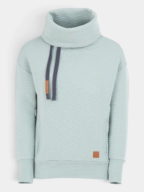 Fundango Aliz Pullover női pulóver zöld színben 8