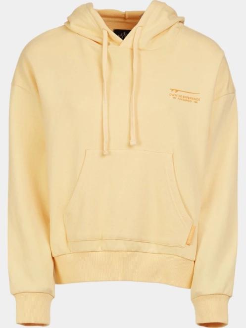 Fundango Lopez Sweatshirt női kapucnis pulóver sárga színben 9