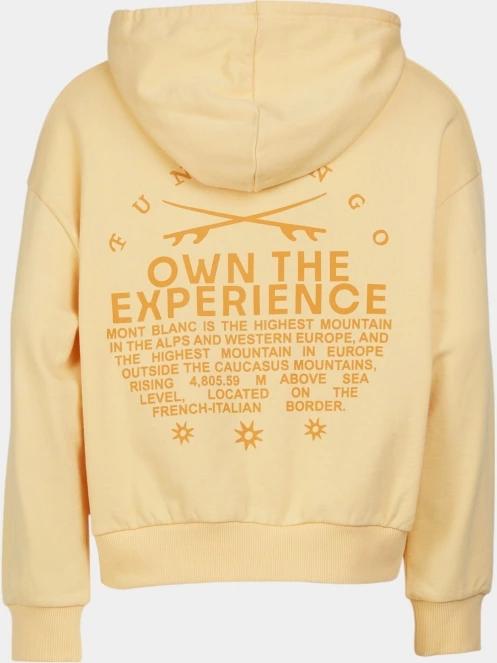 Fundango Lopez Sweatshirt női kapucnis pulóver sárga színben 10