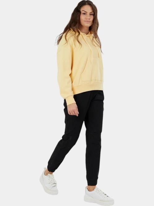 Fundango Lopez Sweatshirt női kapucnis pulóver sárga színben 4