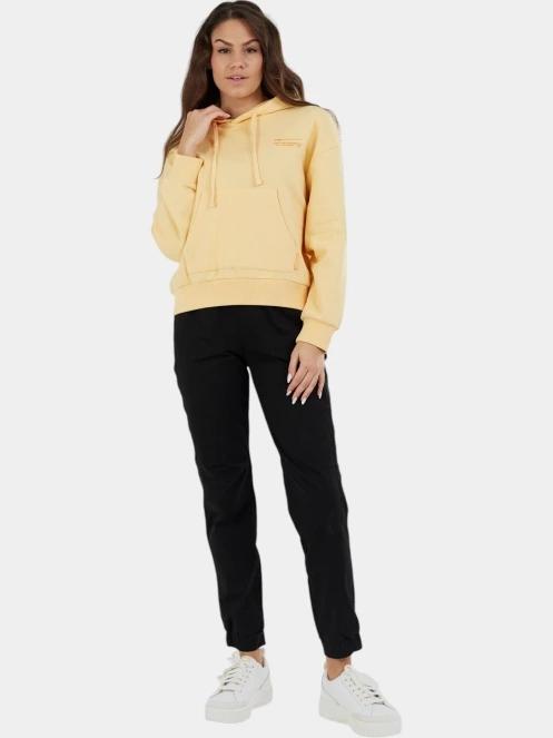 Fundango Lopez Sweatshirt női kapucnis pulóver sárga színben 5