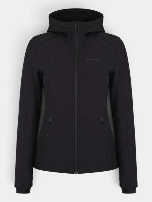 Fundango Caroline Full-Zip Swater női kapucnis pulóver fekete színben 2