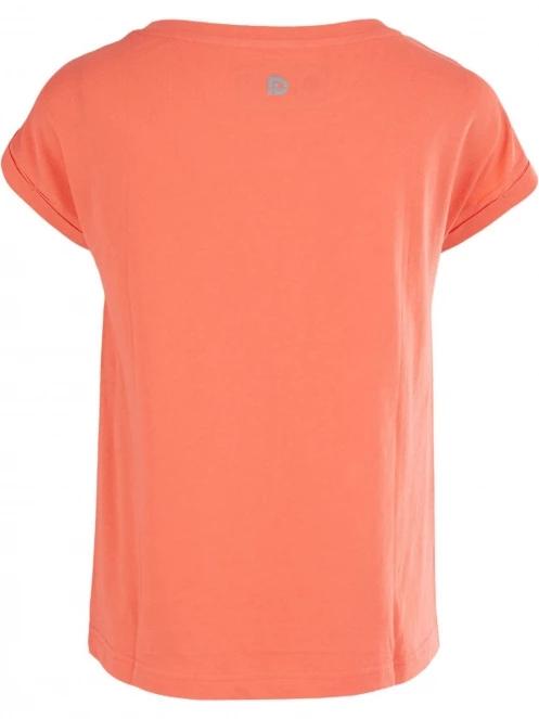 Fundango Atmos T-shirt női rövid ujjú póló narancssárga színben 9