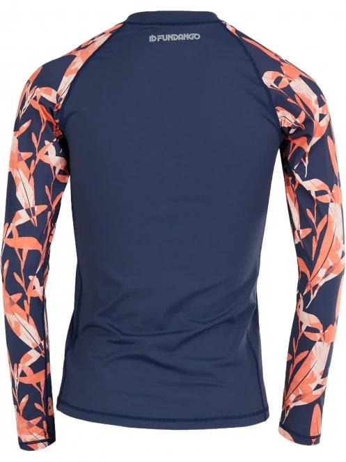 Fundango Joyce Long Sleeve Rashguard női hosszú ujjú lycra sötétkék színben 10