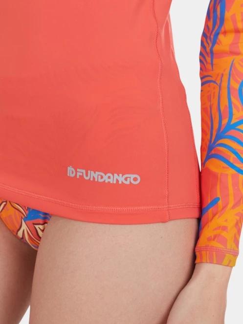 Fundango Joyce Long Sleeve Rashguard női hosszú ujjú lycra rózsaszín színben 6