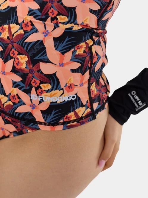 Fundango Joyce Long Sleeve Rashguard női hosszú ujjú lycra rózsaszín színben 6