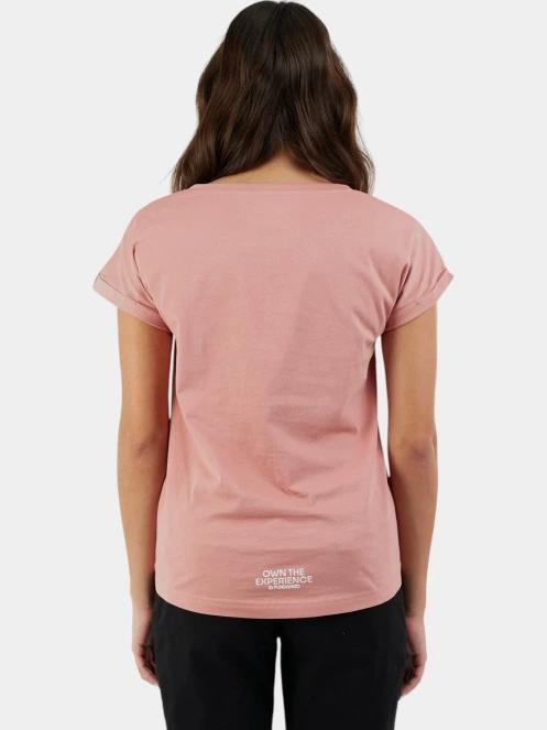 Fundango Lima T-shirt női rövid ujjú póló rózsaszín színben 3