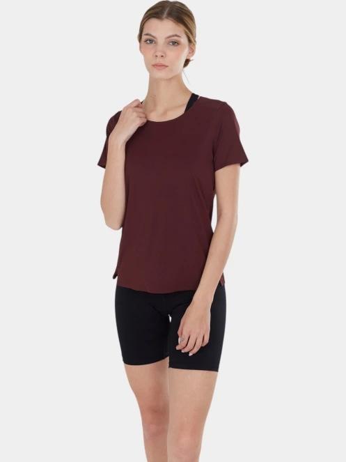 Fundango Hanabi T-shirt női rövid ujjú sport póló rózsaszín színben 5