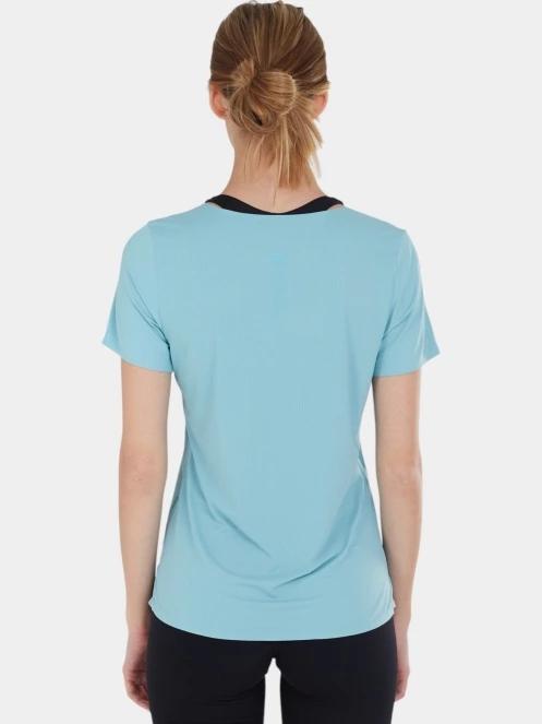 Fundango Hanabi T-shirt női rövid ujjú sport póló világoskék színben 3