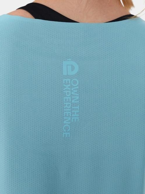 Fundango Hanabi T-shirt női rövid ujjú sport póló világoskék színben 7
