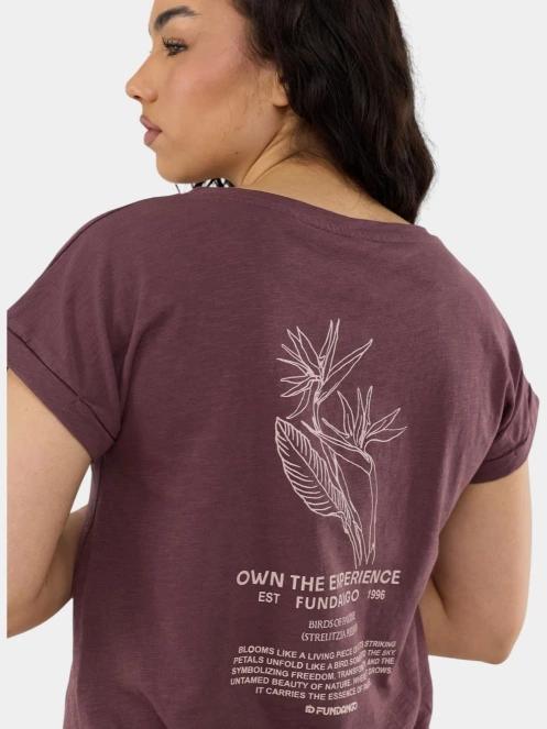 Fundango Lima II T-shirt női rövid ujjú póló lila színben 6