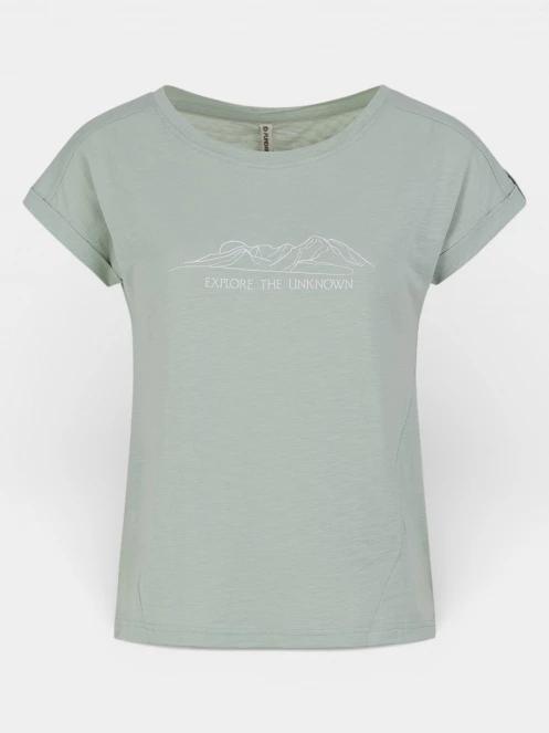 Fundango Lima II T-shirt női rövid ujjú póló zöld színben 8