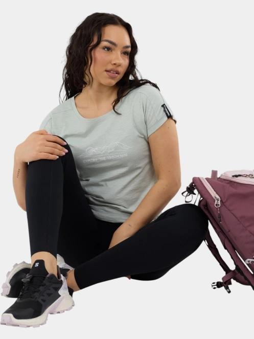 Fundango Lima II T-shirt női rövid ujjú póló zöld színben 4