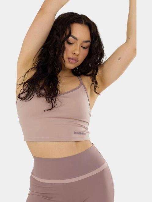 Fundango Aero Crop Top női crop top rózsaszín színben 6