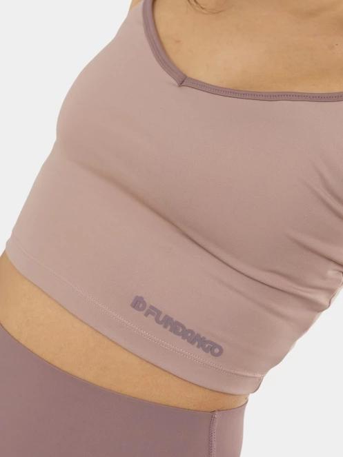 Fundango Aero Crop Top női crop top rózsaszín színben 7