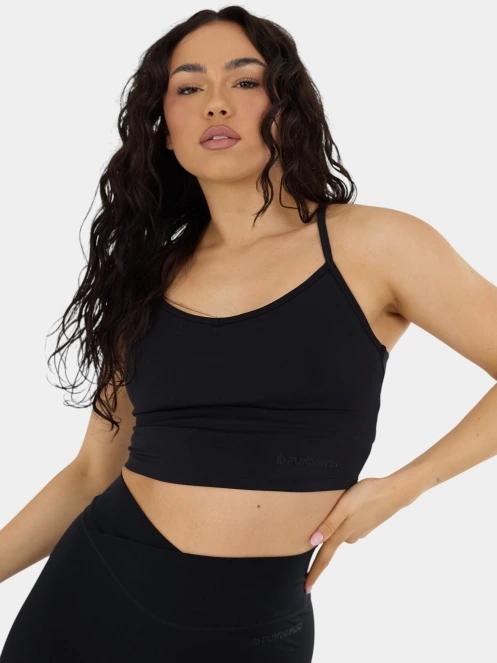 Fundango Aero Crop Top női crop top fekete színben 5
