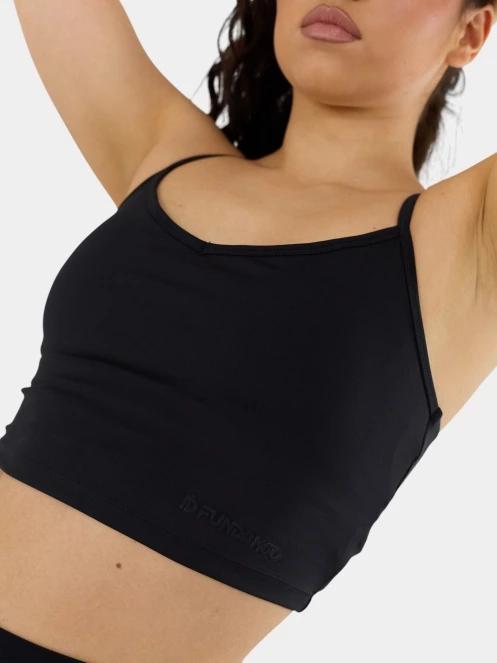 Fundango Aero Crop Top női crop top fekete színben 6