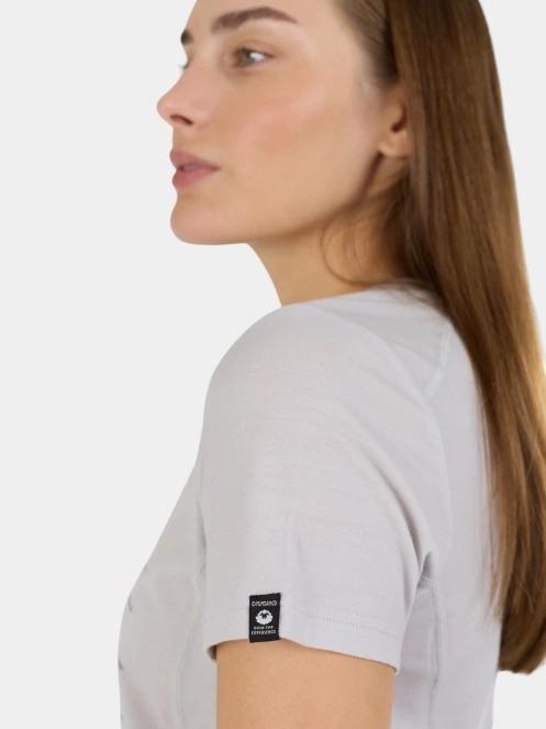 Fundango Reinga Merino T-shirt női aláöltöző felső szürke színben 6
