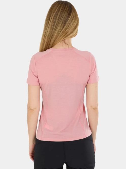 Fundango Reinga Merino T-shirt női aláöltöző felső rózsaszín színben 3
