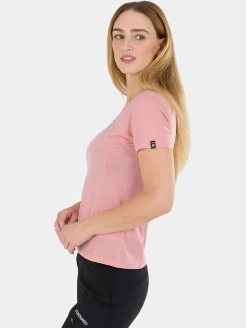 Fundango Reinga Merino T-shirt női aláöltöző felső rózsaszín színben 7