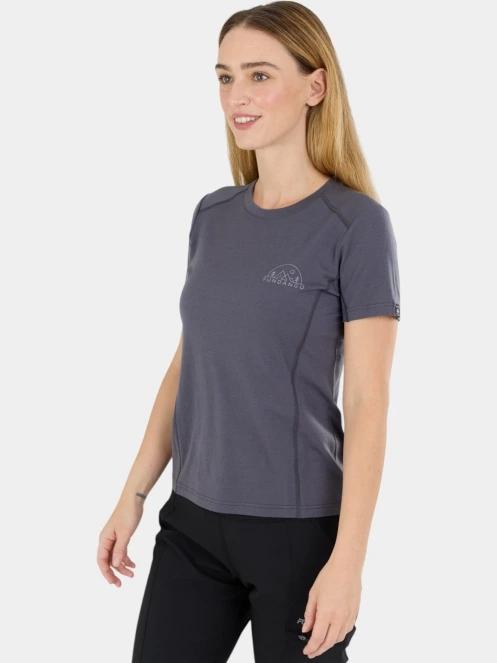 Fundango Reinga Merino T-shirt női aláöltöző felső kék színben 5