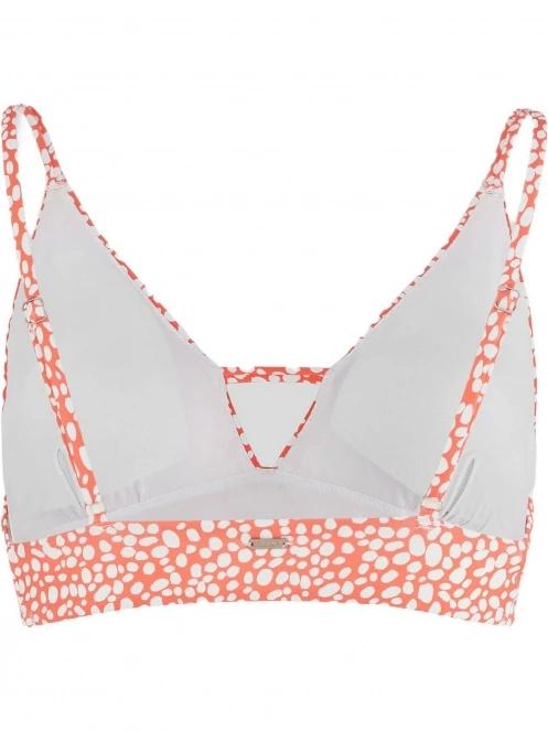 Fundango Sahara V-neck Cami Top női bikini felső piros színben 8
