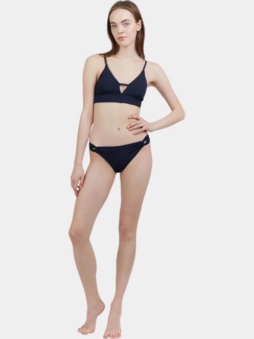 Fundango Sahara V-neck Cami Top női bikini felső sötétkék színben 4