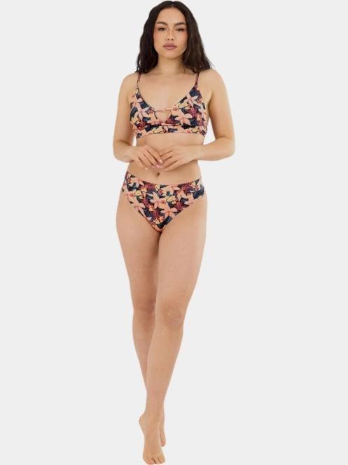 Fundango Sahara V-Neck Cami Top női bikini felső rózsaszín színben 4