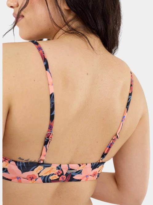 Fundango Sahara V-Neck Cami Top női bikini felső rózsaszín színben 6