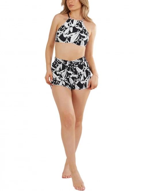 Fundango Hogg High Neck Top női bikini felső fekete színben 5