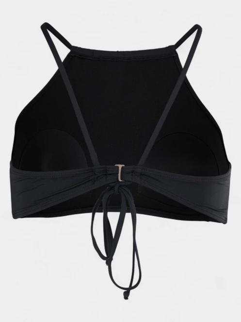 Fundango Hogg High Neck Top női bikini felső fekete színben 3