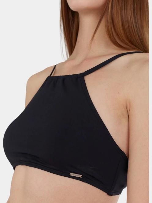 Fundango Hogg High Neck Top női bikini felső fekete színben 5