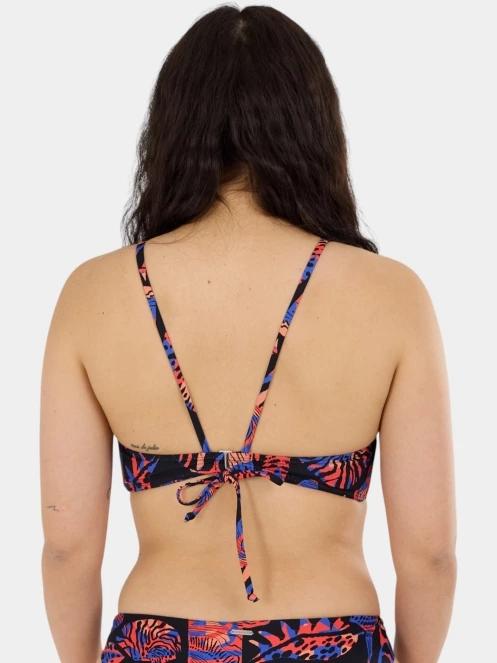 Fundango Hogg High Neck Top női bikini felső fekete színben 3
