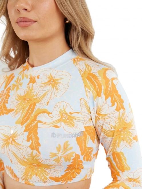 Fundango Amelia Surf Top női bikini felső narancssárga színben 6