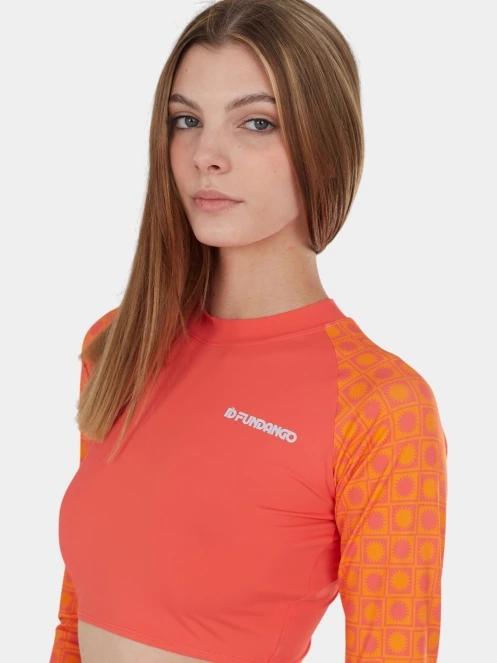 Fundango Amelia Surf Top női bikini felső rózsaszín színben 6