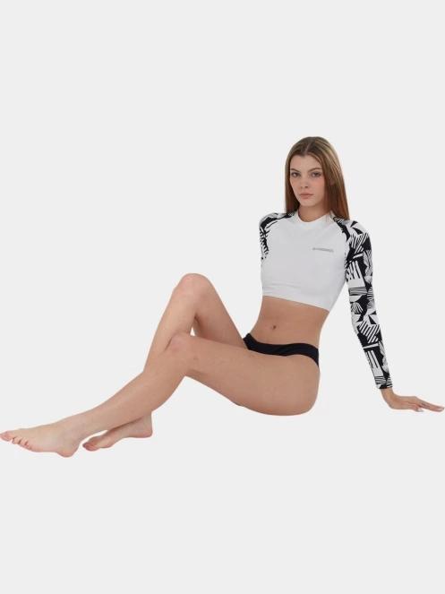 Fundango Amelia Surf Top női bikini felső fekete színben 7