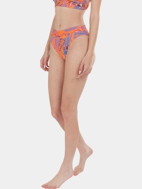 Fundango Sahara Mid Waist Full Bottom női bikini alsó rózsaszín színben 6
