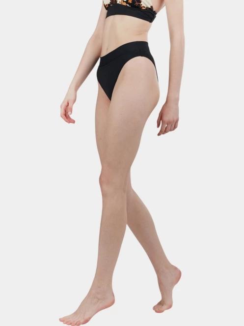 Fundango Sahara Mid Waist Full Bottom női bikini alsó fekete színben 5