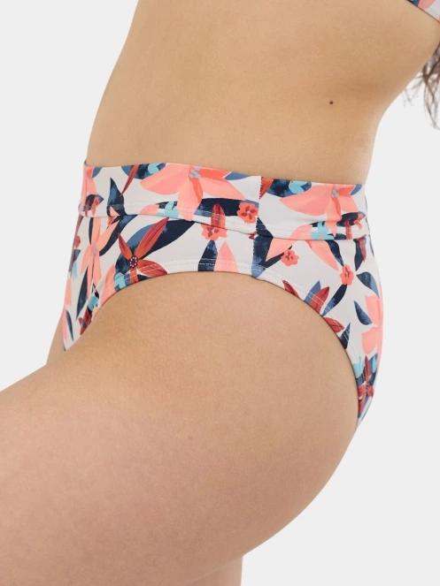 Fundango Sahara Midwaist Full Bottom női bikini alsó homok színben 6