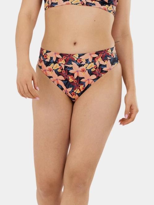 Fundango Sahara Midwaist Full Bottom női bikini alsó rózsaszín színben 2