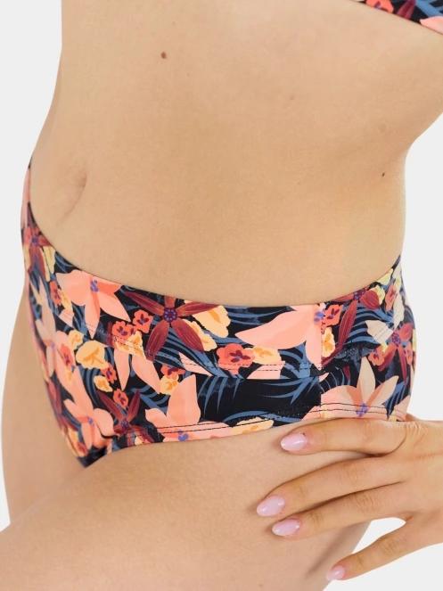 Fundango Sahara Midwaist Full Bottom női bikini alsó rózsaszín színben 3