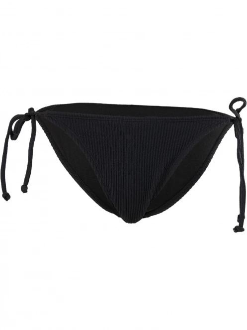 Fundango Innisfil Ties-side Jacquard Bottoms női bikini alsó fekete színben 2