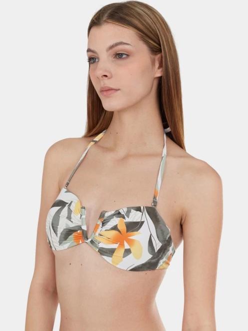 Fundango Lola Bralette Top női bikini felső fehér színben 5